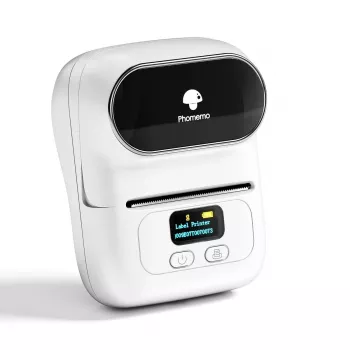 Extralink Mini Εκτυπωτής ετικετών | Mini εκτυπωτής | Λευκό