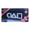 Επιτραπέζιο και κρεμαστό φωτιστικό Paladone LED Neon Light Squid Game Design PP13775SG