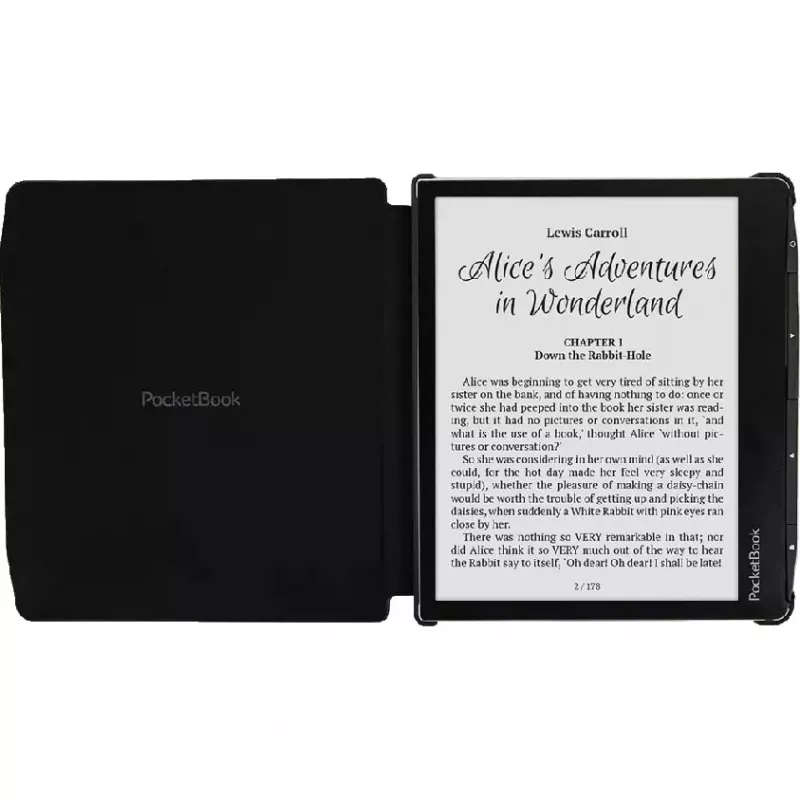 Θήκη PocketBook HN-SL-PU-700-BK-WW προστατευτική θήκη για e-book reader 7 ίντσες μαύρη