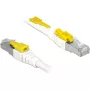Καλώδιο δικτύου DeLOCK 85335 RJ-45 Cat6a 5m λευκό