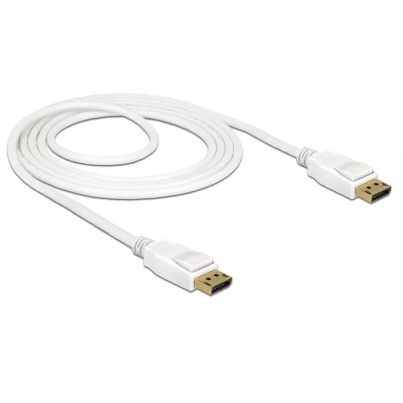 Καλώδιο DisplayPort DeLOCK 85509 1,5 m λευκό