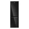 Amica FK3506D.2F(E) ψυγειοκαταψύκτης, καταψύκτης κάτω, 226 l ψυγείο + 96 l καταψύκτης, Total No Frost, ενεργειακή κλάση E, μαύρος