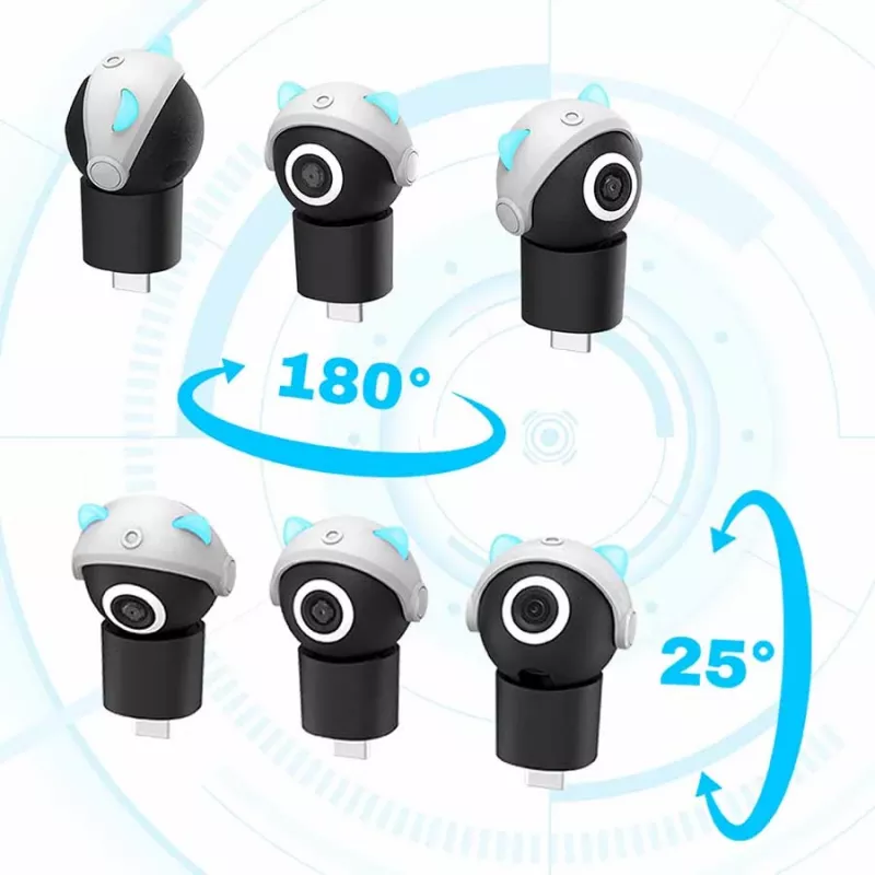 Subsonic Playcam 1080 2in1 HD μίνι κάμερα για Nintendo Switch 2 γαλάζιο