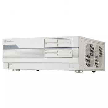 Silverstone SST-FLP01W Κουτί Υπολογιστή HTPC Λευκό