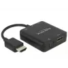 Προσαρμογέας καλωδίου βίντεο HDMI Type A DeLOCK 63276