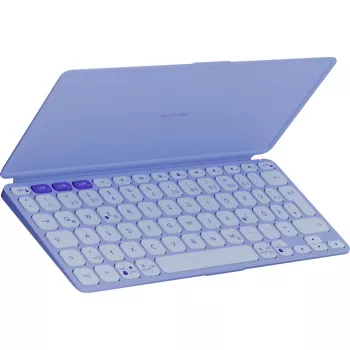 Logitech Keys-To-Go 2, λιλά, Bluetooth, German, 920-012966