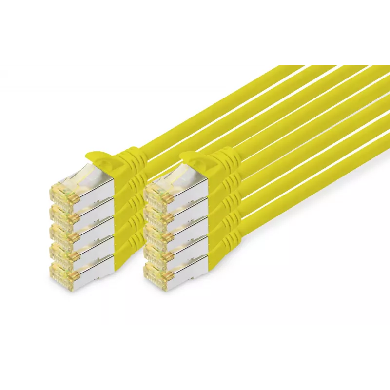 Καλώδιο δικτύου Ethernet Digitus DK-1644-A-020-Y-10 κίτρινο