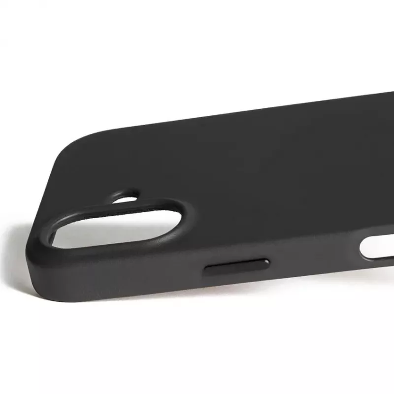 Mujjo Full Leather Case MagSafe Θήκη για iPhone 17 Μαύρο