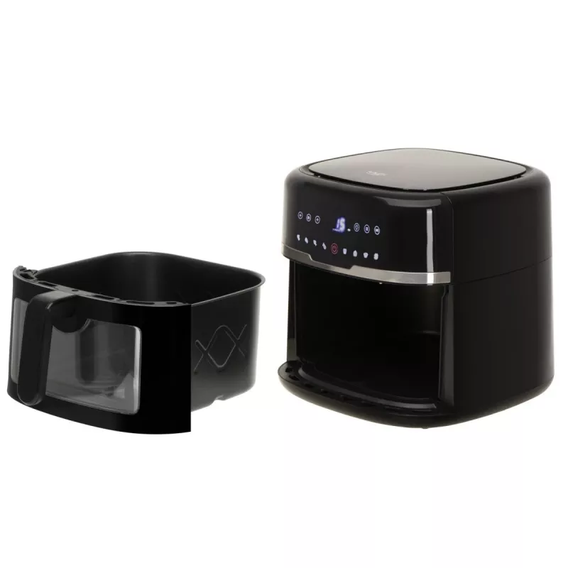 Adler AD 6318 φριτέζα αέρα, 8 l, 2500 W, οθόνη LCD, 9 προγράμματα, μαύρη