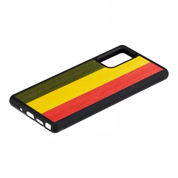 Θήκη smartphone man and wood Galaxy Note 20 reggae μαύρο
