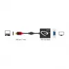 Προσαρμογέας καλωδίου βίντεο DeLOCK 62994 USB Type-C σε VGA 0,2 m μαύρο