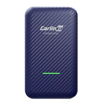 Carlinkit 4.0 CPC200-CP2A ασύρματος προσαρμογέας για Apple CarPlay και Android Auto, Wi-Fi 5150-5250/5725-5850 MHz, Bluetooth 5.2, USB-C, μπλε