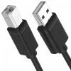 Καλώδιο USB 2.0 Unitek Y-C420GBK, USB-A σε USB-B, 3 m, μαύρο