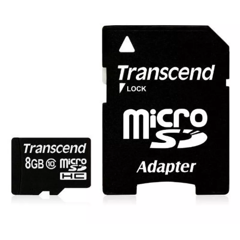 Transcend Premium - Κάρτα μνήμης Flash (περιλαμβάνεται προσαρμογέας microSDHC/SD)