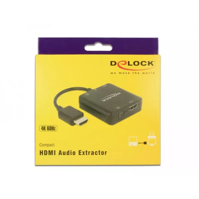 Προσαρμογέας καλωδίου βίντεο HDMI Type A DeLOCK 63276
