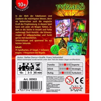 Wizard Extreme, παιχνίδι με κάρτες
