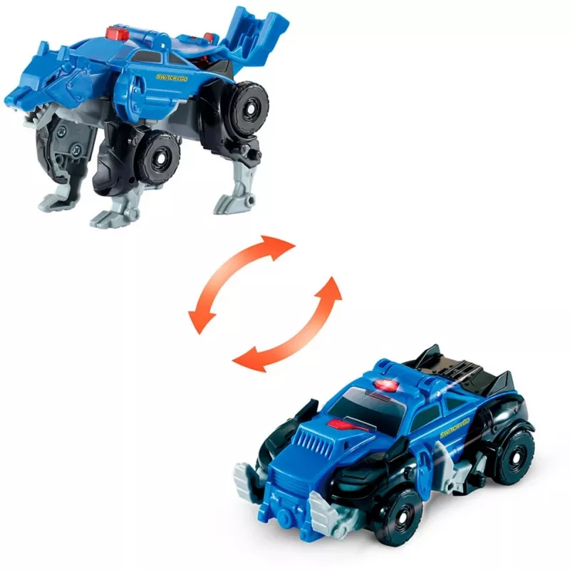 Switch & Go Dinos - OneClick-Mini-Wolf, Φιγούρα παιχνιδιού