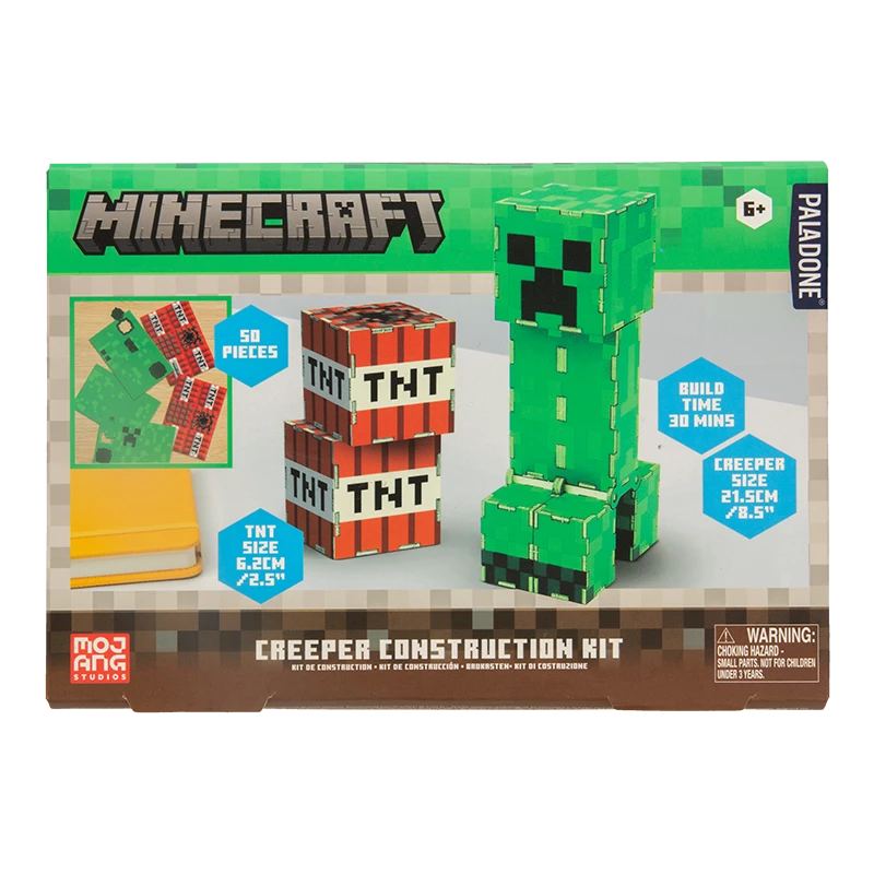 Σετ κατασκευής Paladone Minecraft Creeper – συναρμολογούμενη φιγούρα Creeper σετ