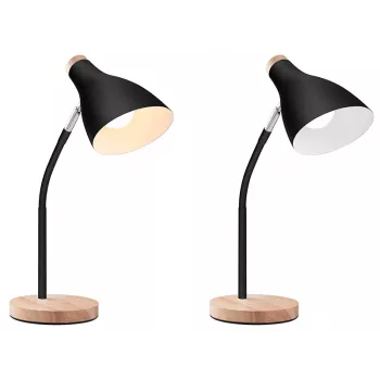 Επιτραπέζιο φωτιστικό TRACER TRAOSW47237 Scandi μαύρο LED ρυθμιζόμενη φωτεινότητα, ρυθμιζόμενος βραχίονας