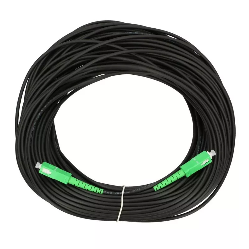 Extralink SC/APC-SC/APC Καλώδιο Patch, Στρογγυλό, Αναρτημένο, Singlemode, Simplex, G.657A2, 15 m