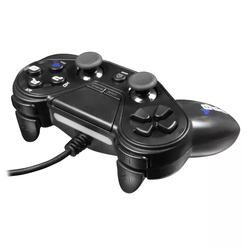 Ενσύρματο χειριστήριο παιχνιδιών SUBSONIC SA5417 για PS4, μαύρο