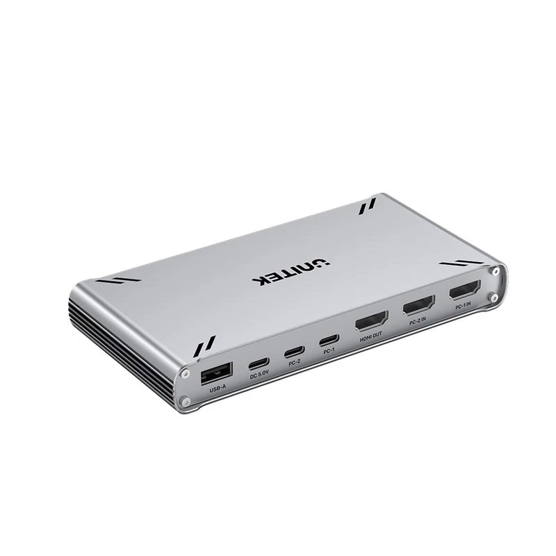 Unitek USB-C 10GBPS KVM switch με HDMI