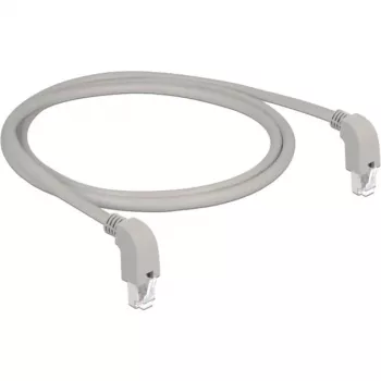 Καλώδιο δικτύου DeLOCK 85877 Cat6a S/FTP 1m Γκρι