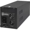 Qoltec Monolith 53775 UPS Line-Interactive, 1200 VA (1,2 kVA) / 720 W, AVR, 4 πρίζες AC, μαύρο