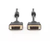 Καλώδιο σύνδεσης DVI Digitus AK-320108-010-S 1m