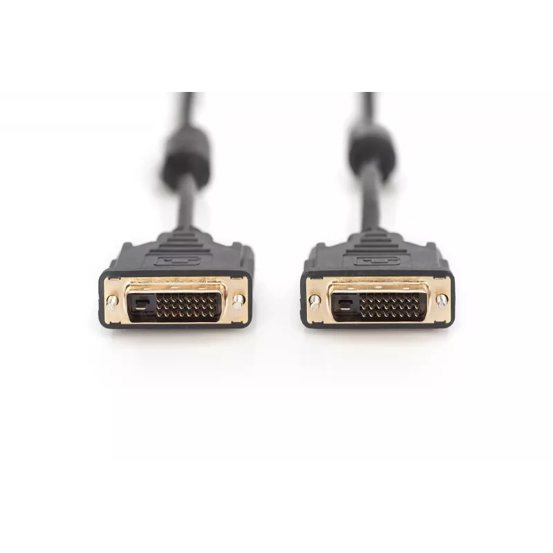 Καλώδιο σύνδεσης DVI Digitus AK-320108-010-S 1m