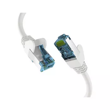 EFB-Elektronik Καλώδιο Patch RJ45 με Cat.7 ακατέργαστο καλώδιο Λευκό 0,25 m S/FTP PIMF Καλώδιο δικτύου LAN DSL Κατασκευαστής: EFB Elektronik (EC020200133)