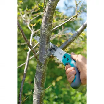 Πριόνι κήπου 300P, πριόνι κλαδιών τυρκουάζ, Softgrip