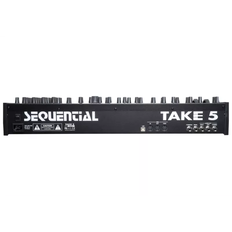 Αναλογικός πολυφωνικός συνθεσάιζερ Sequential Take 5 (SEQ 3500) – hardware πολυφωνικό synth