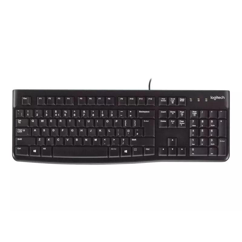 K120 Ενσύρματο πληκτρολόγιο, ενσύρματο, USB, QWERTZ, μαύρο