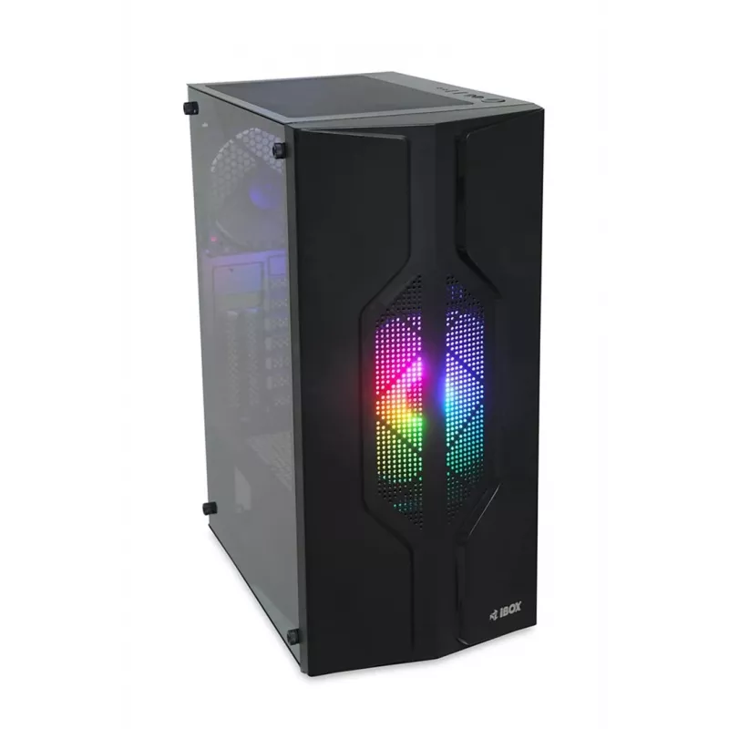 iBox CETUS 908 Midi Tower Μαύρο