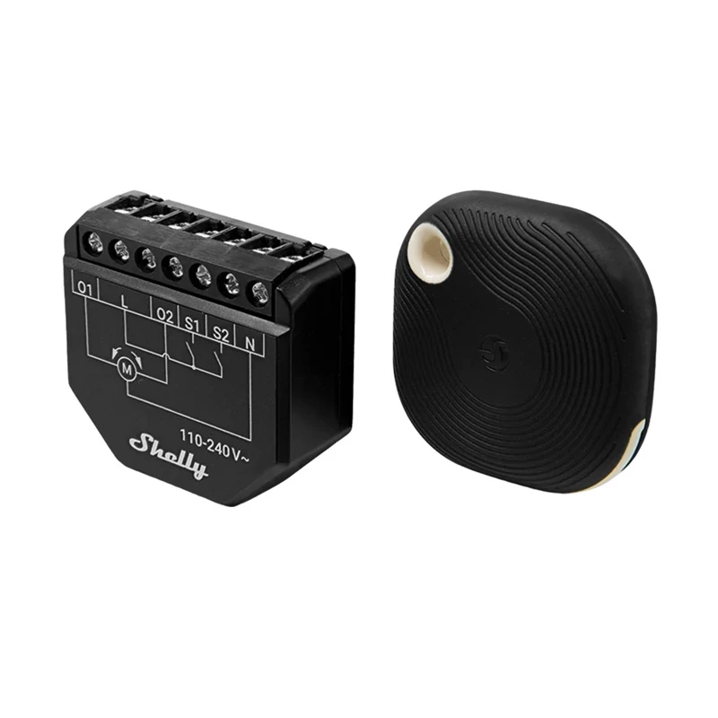 Έλεγχος ρολών WiFi Shelly Shutter BLU (Shelly_Shutter_BLU_1) κουμπί Bluetooth, ανθεκτικό περίβλημα