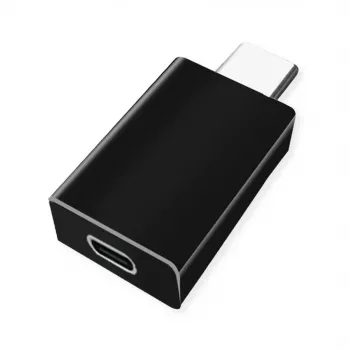 ROLINE Προσαρμογέας USB Data Blocker Type C αρσενικό/υποδοχή θηλυκή (11.02.8339)