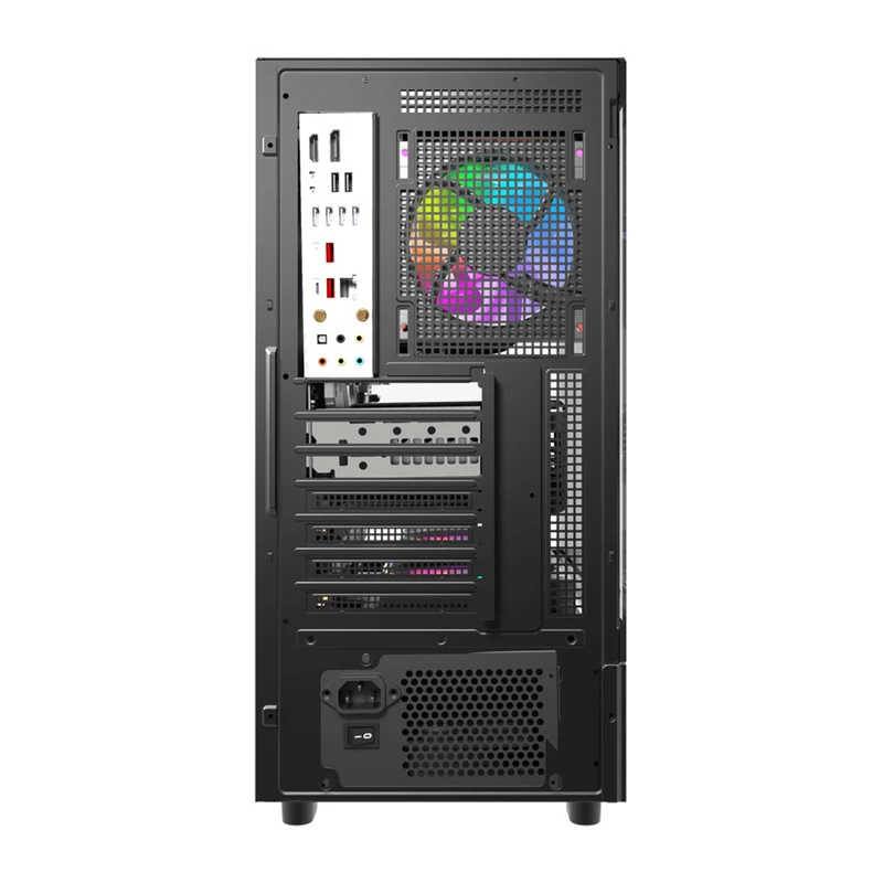 Κουτί υπολογιστή DarkFlash DS950 (μαύρο) – Midi-Tower συμβατό με ATX