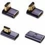 Προσαρμογέας καλωδίου HDMI Type-A σε HDMI Type-A 4smarts 541489, γκρι, 4 τεμ., 40 g