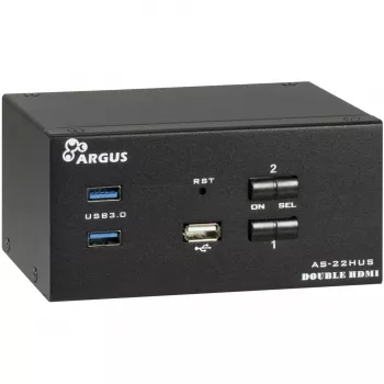 Διακόπτης KVM Inter-Tech IPC AS-22HUS 2 θύρες USB