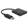 Διαχωριστής βίντεο DeLOCK 87769 DisplayPort σε 2x HDMI