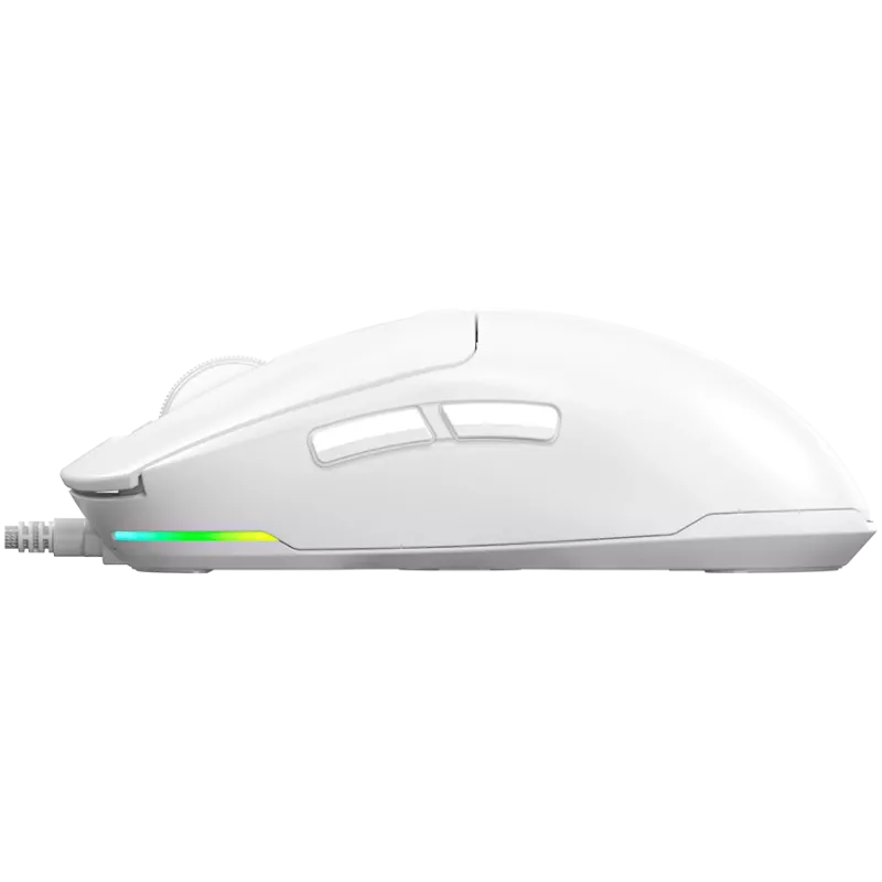 LORGAR MSA10, Ultralight Wired Gaming Mouse Advanced, λευκό