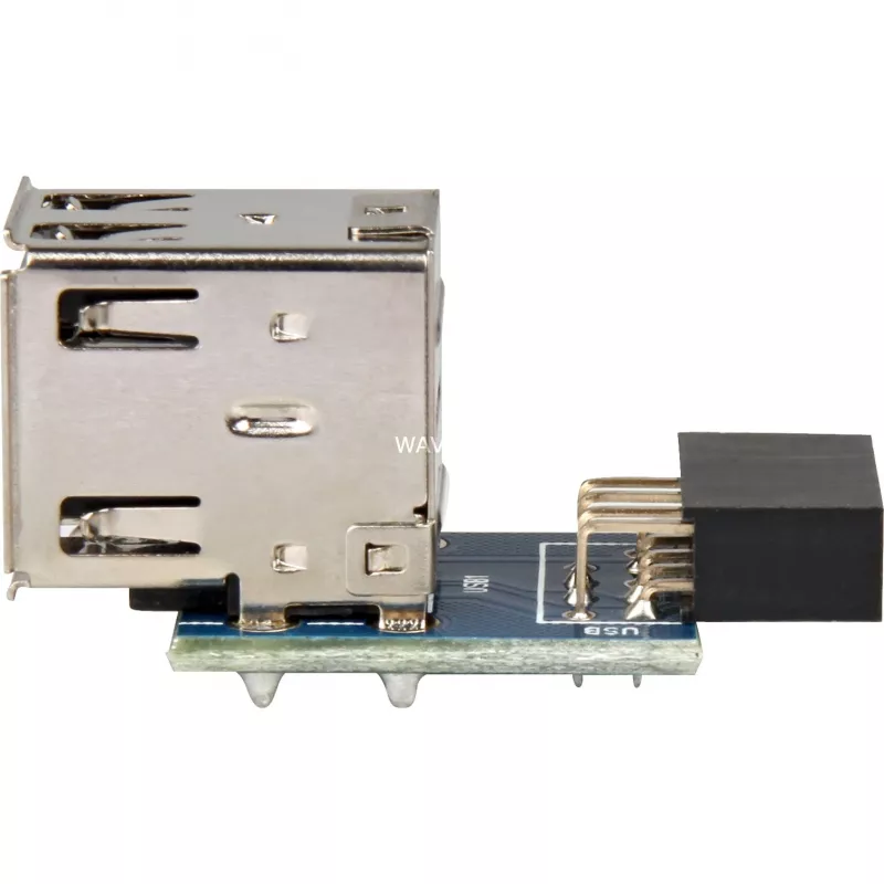 Προσαρμογέας DELOCK 1 x 9-Pin 2,54 mm σε 2 x USB 2.0-A 41825