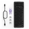 FUNCTION Elite MiniTKL, πληκτρολόγιο gaming μαύρο, DE-Layout, NZXT Swift