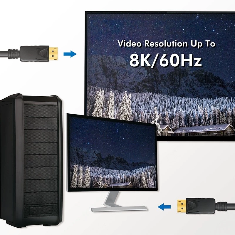 Καλώδιο DisplayPort LogiLink CV0139 5 m μαύρο