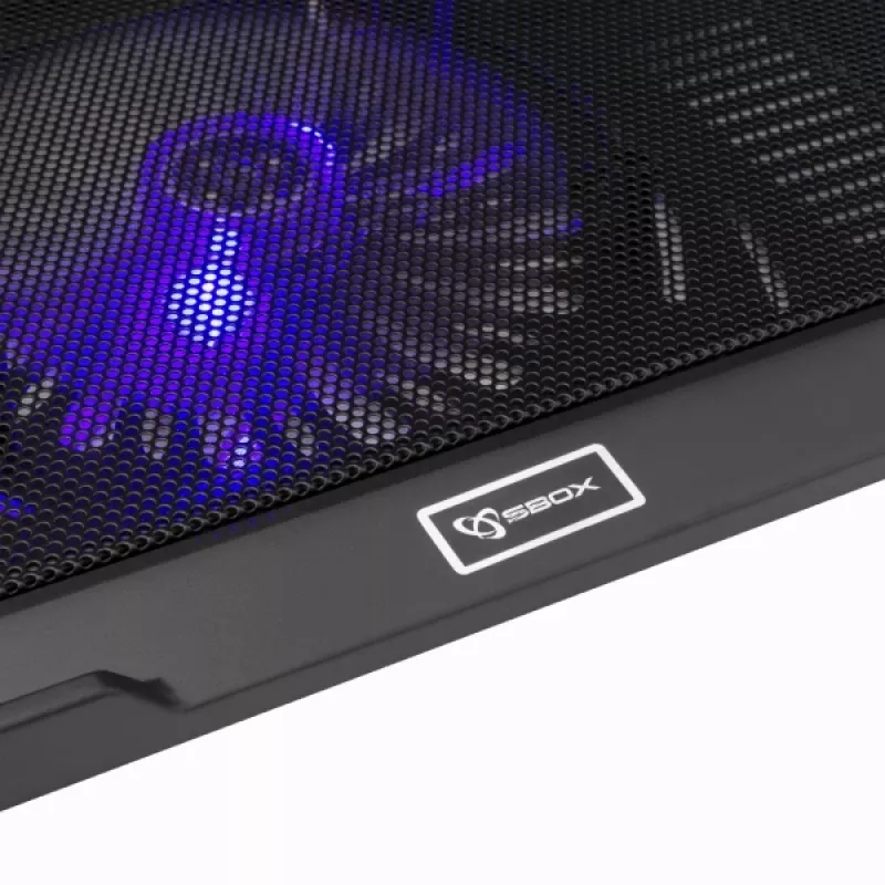 Βάση ψύξης Sbox CP-19 για laptop 15,6 inch
