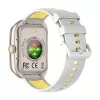 Smartwatch Colmi P86 χρυσό με Bluetooth και μετρητή καρδιακών παλμών
