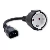 Τροφοδοτικό QOLTEC 53906 IEC 320 C14 σε SCHUKO 16A 250V