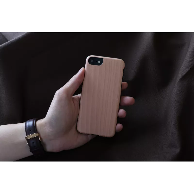 Θήκη κινητού για iPhone 7/8 — man and wood ampero, μαύρο