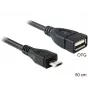 Καλώδιο USB DeLOCK 50cm Micro-USB B USB 2.0 A 83183